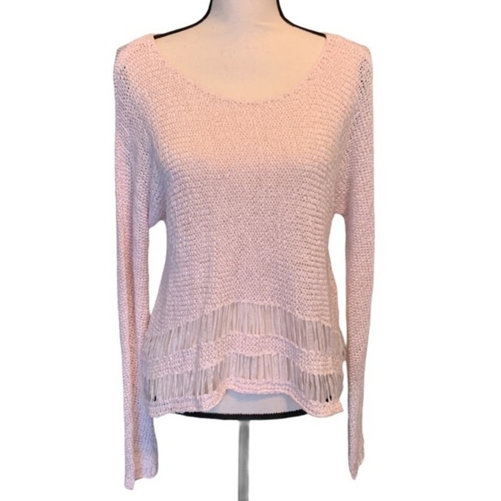 Abercrombie & Fitch Light Pink Knit Sweater
